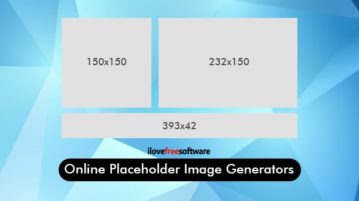 online placeholder image generators