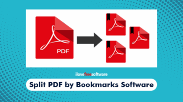 split pdf by bookmarks software