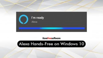 Alexa hands-free mode on windows 10