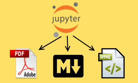 Convert Jupyter Notebook to HTML, PDF, Markdown with this tool