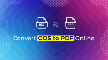 Convert ODS to PDF online