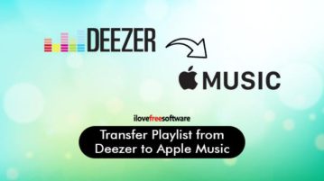 Deezer to Apple Music playlist transfer