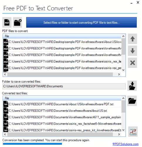 Free PDF to Text Converter