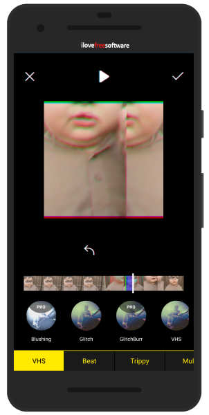 Glitch GIF maker Android app