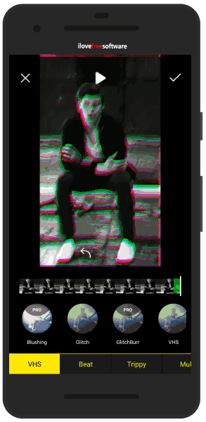Glitch Video Maker Android App
