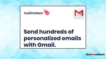 Gmail mail merge extension