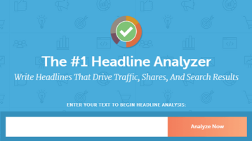 Online Headlines analyzer with sentiment analysis, Google search preview