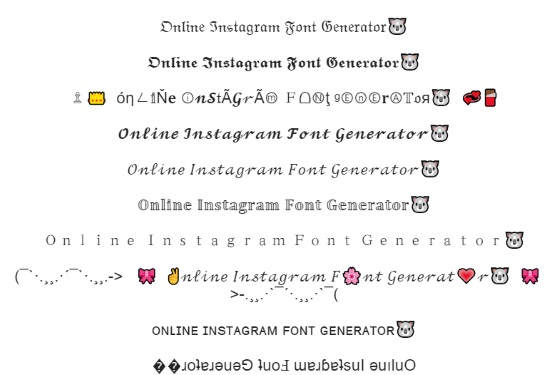 Instagram font generator: Đến năm 2024, việc tạo ra các bài đăng ấn tượng trên Instagram sẽ trở nên dễ dàng hơn bao giờ hết nhờ Instagram font generator. Nó là một công cụ hữu ích cho bất kỳ ai muốn tăng cường khả năng sáng tạo của mình với chữ viết độc đáo. Sử dụng Instagram font generator để tạo ra các bài đăng phong phú, độc đáo và thu hút người xem.