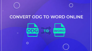 Online ODG to WORD converter