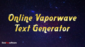 Online Vaporwave Text Generator