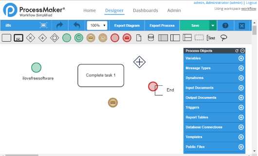 ProcessMaker- interface