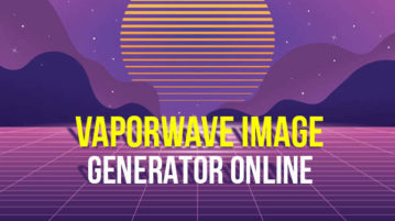 Vaporwave image generators online