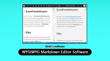 WYSIWYG Markdown Editor Software
