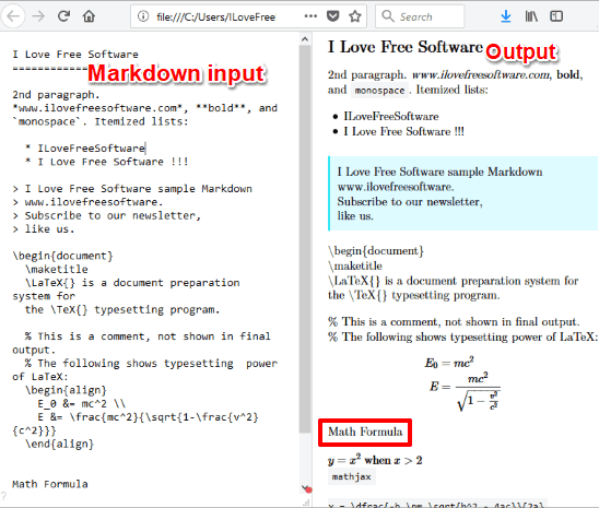 Writing WYSIWYG Markdown Editor software