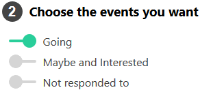 choose going events