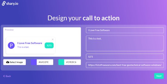 design your call to action button