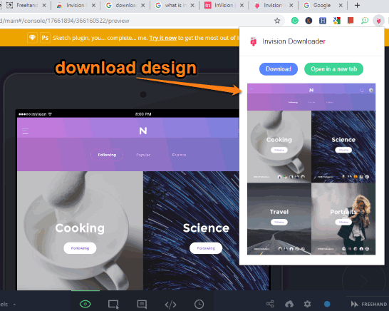 download design