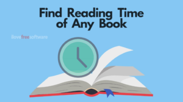 Find Reading Time of Any Book with this Free Website