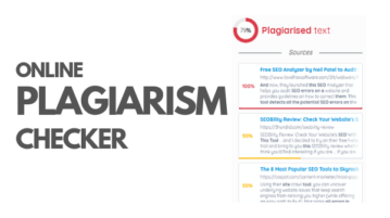 Free Online Plagiarism Checker with Source Links, Copied Percentage