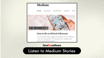 listen to medium articles