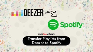 transfer playlists from deezer to spotify