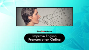 Improve English Pronunciation Online