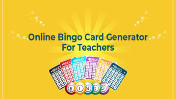 Online Bingo Card Generator for Teachers