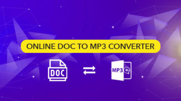 Online DOC to MP3 Converter