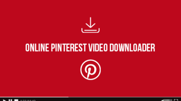 Online Pinterest video downloader
