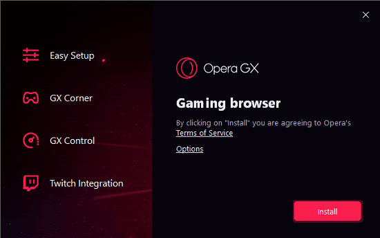 Opera GX Gaming Browser with Twitch Integration, Ram Limiter, VPN