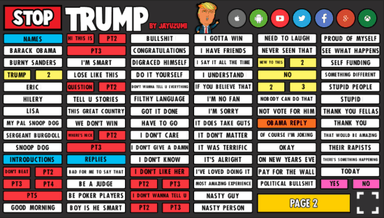 Play Donald Trump Soundboard