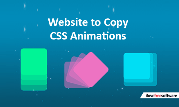 Free Website to Copy CSS Animations