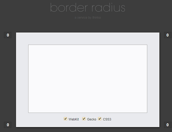 border radius interface