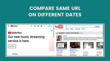 How to Compare Same URL on Different Dates on Wayback Machine?