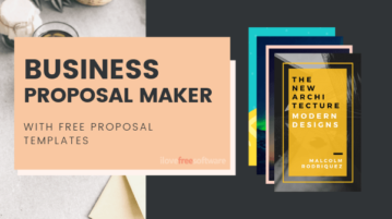 Online Business Proposal Maker with Free Online Proposal Templates