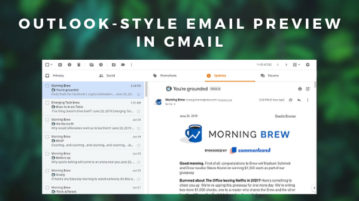 How to get Outlook-Style Email Preview in Gmail?