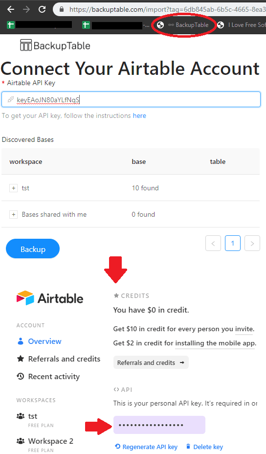 Airtable API Key