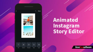 Animated Instagram Story Editor