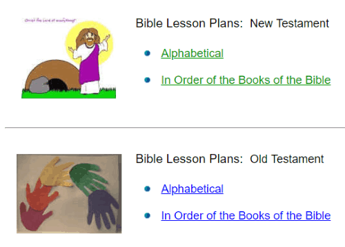 Bible activities for kids