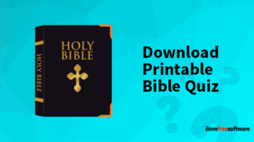 Download Printable Bible Quiz