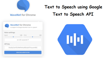 Google Text to Speech Chrome Extension to TTS Selected Text