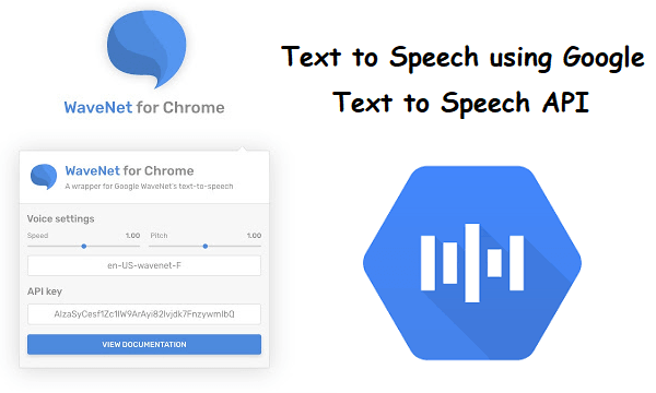 Google Text to Speech Chrome Extension to TTS Selected Text