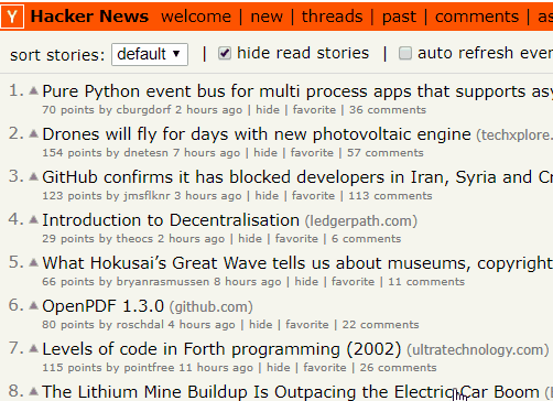 How to Sort Hacker News Stories by Score and Time