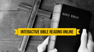Interactive bible reading online