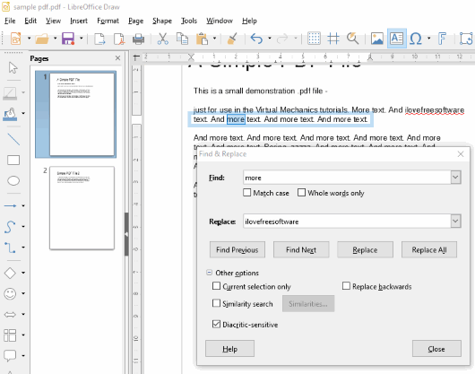 LibreOffice software