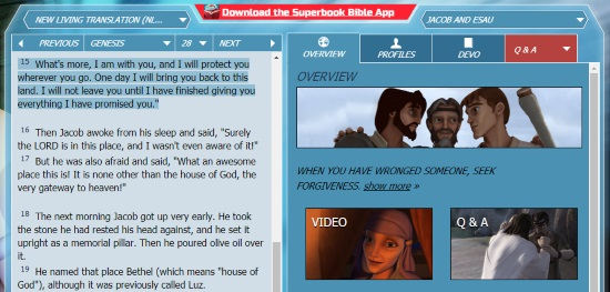 Online Bible for Children