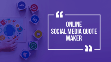 Online Social Media Quote Maker