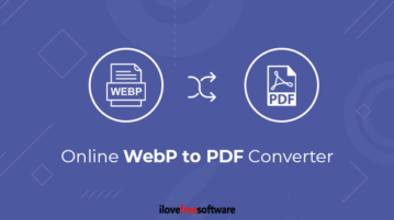 Online WebP to PDF converter