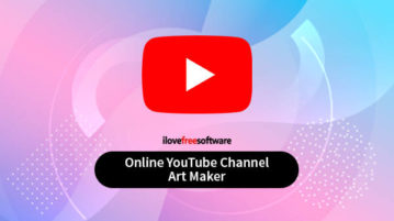 Online YouTube Channel Art Maker