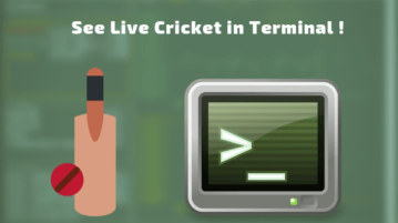 See live cricket with commentary in terminal